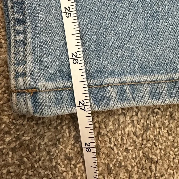 Everlane Cheeky Jean Women’s Size 26 Organic Cotton Blue Light Wash 90’s Preppy - Picture 11 of 11